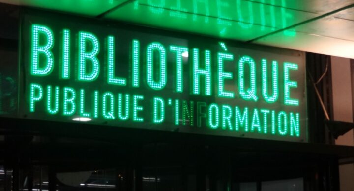 Bibliotheque Publique D'Information, Paris December 2011